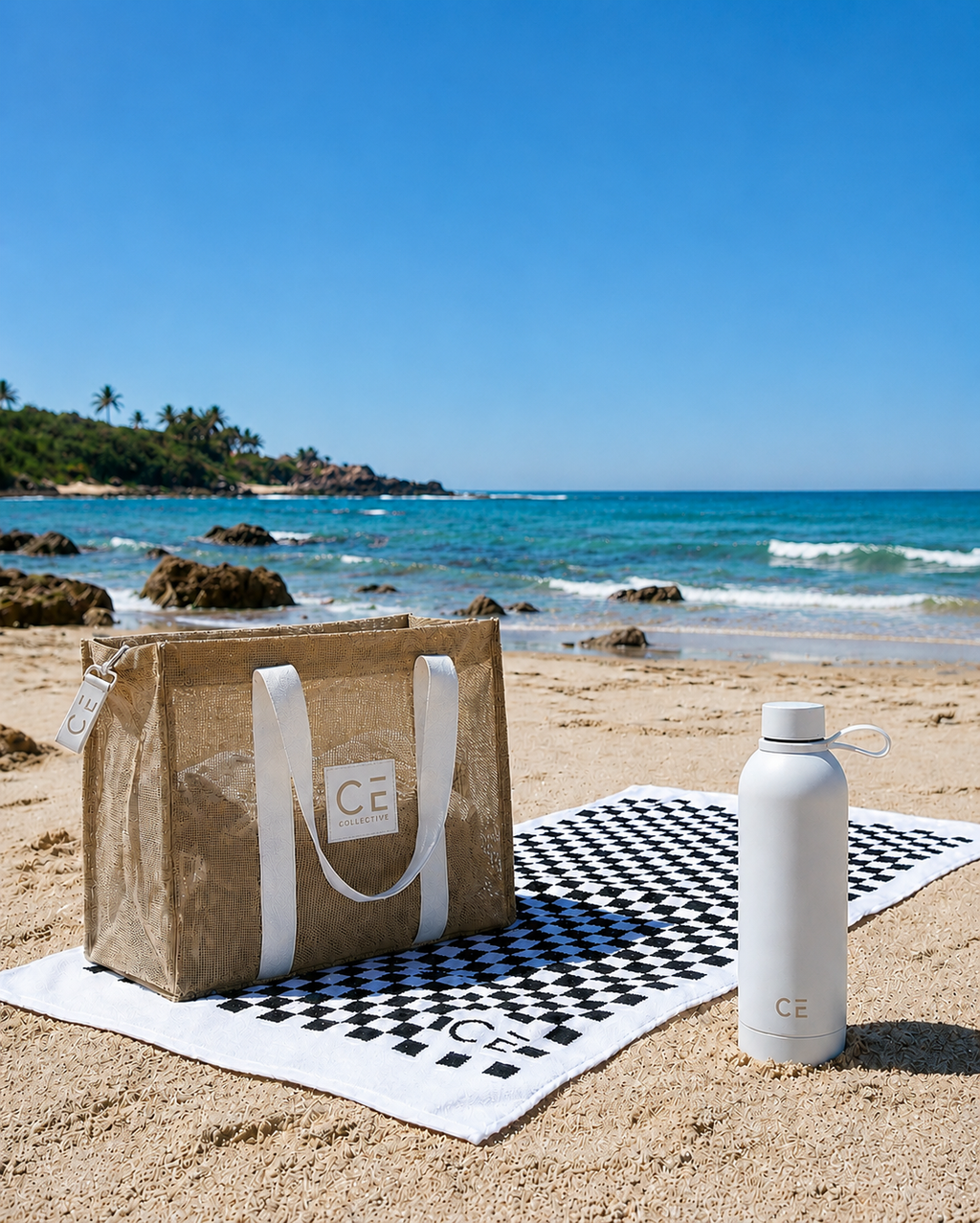 CE Small bag, towel & bottle bundle