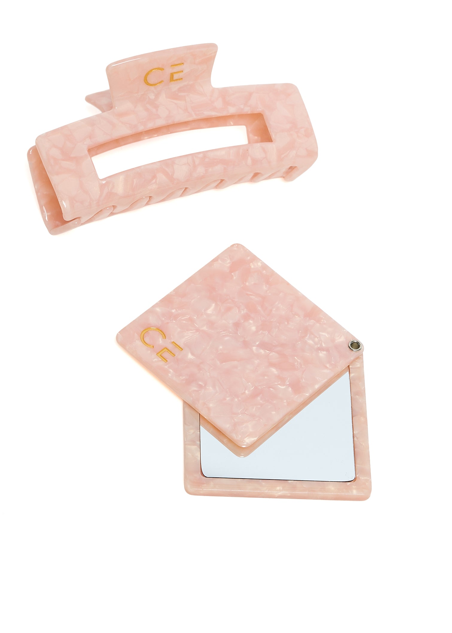 Pink Clip & Pink Mirror